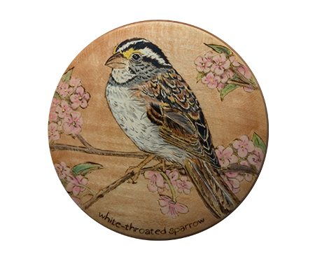 Top of White-throated Sparrow Box